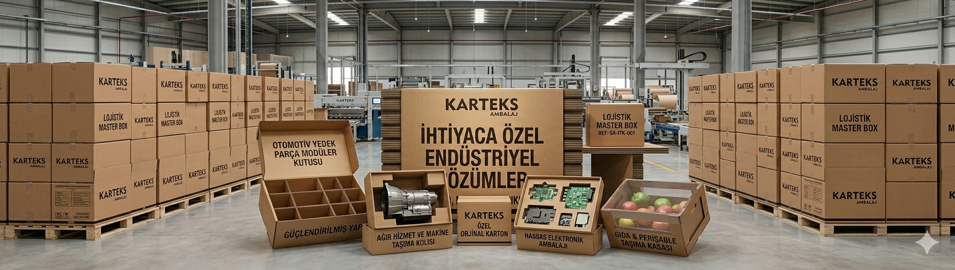 Standart-Endüstriyel Taşıma Kutu ve Kolileri